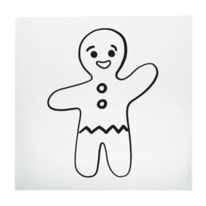 Bügelbild "Lebkuchenmann"