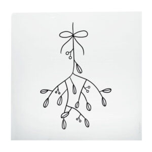 Bügelbild "Mistelzweig"