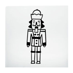 Bügelbild "Nussknacker"