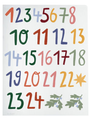 Bügelbilder Set "Gretas Schwester Zahlen" - 24 Motive