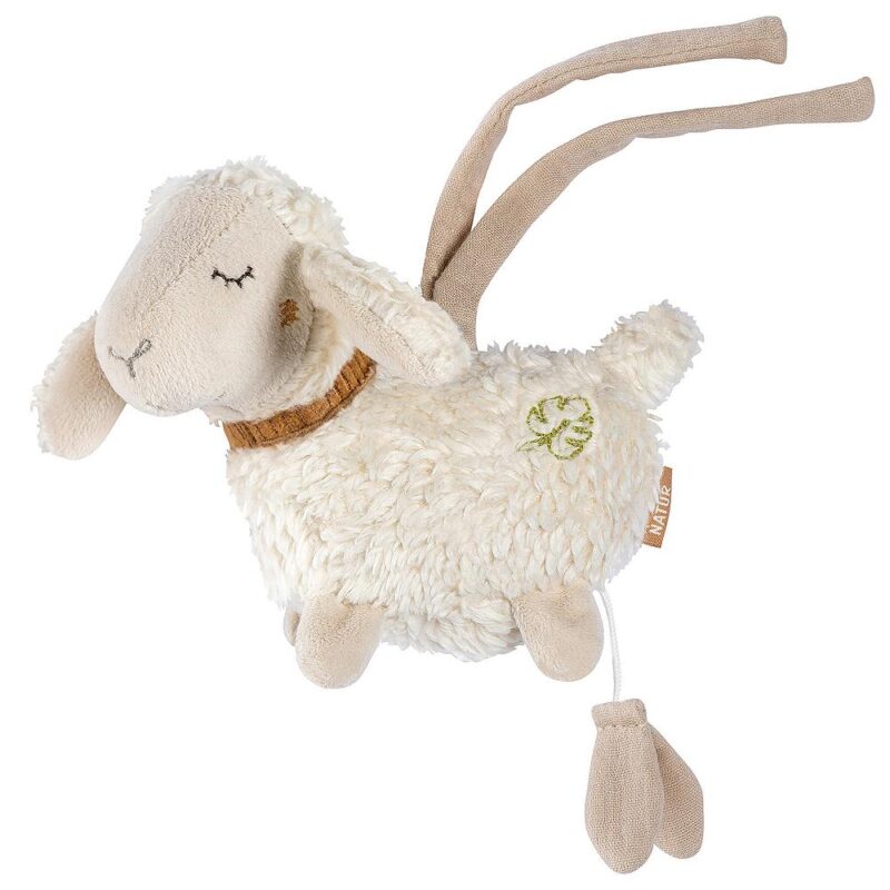 Fehn - Mini-Spieluhr Schaf NATUR