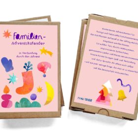 Frau Ottilie - Adventskalender-Karten *Familienadventskalender*