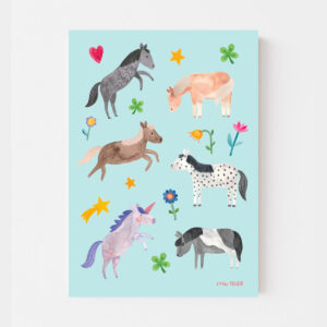 Frau Ottilie - Print *Pferde* (A3)