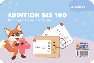 Kölner Lernspieverlag - Spiel Lochkasten (Addition bis 100)