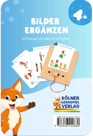 Kölner Lernspieverlag - Spiel Lochkasten (Bilder ergänzen 4+)