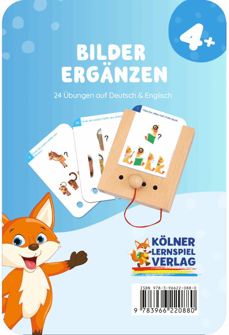 Kölner Lernspieverlag - Spiel Lochkasten (Bilder ergänzen 4+)