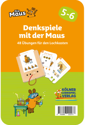 Kölner Lernspieverlag - Spiel Lochkasten (Denkspiele mit der Maus 5-6)