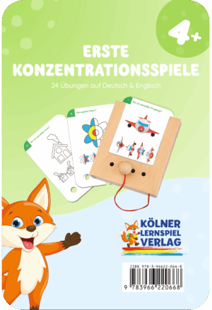 Kölner Lernspieverlag - Spiel Lochkasten (Erste Konzentrationsspiele)