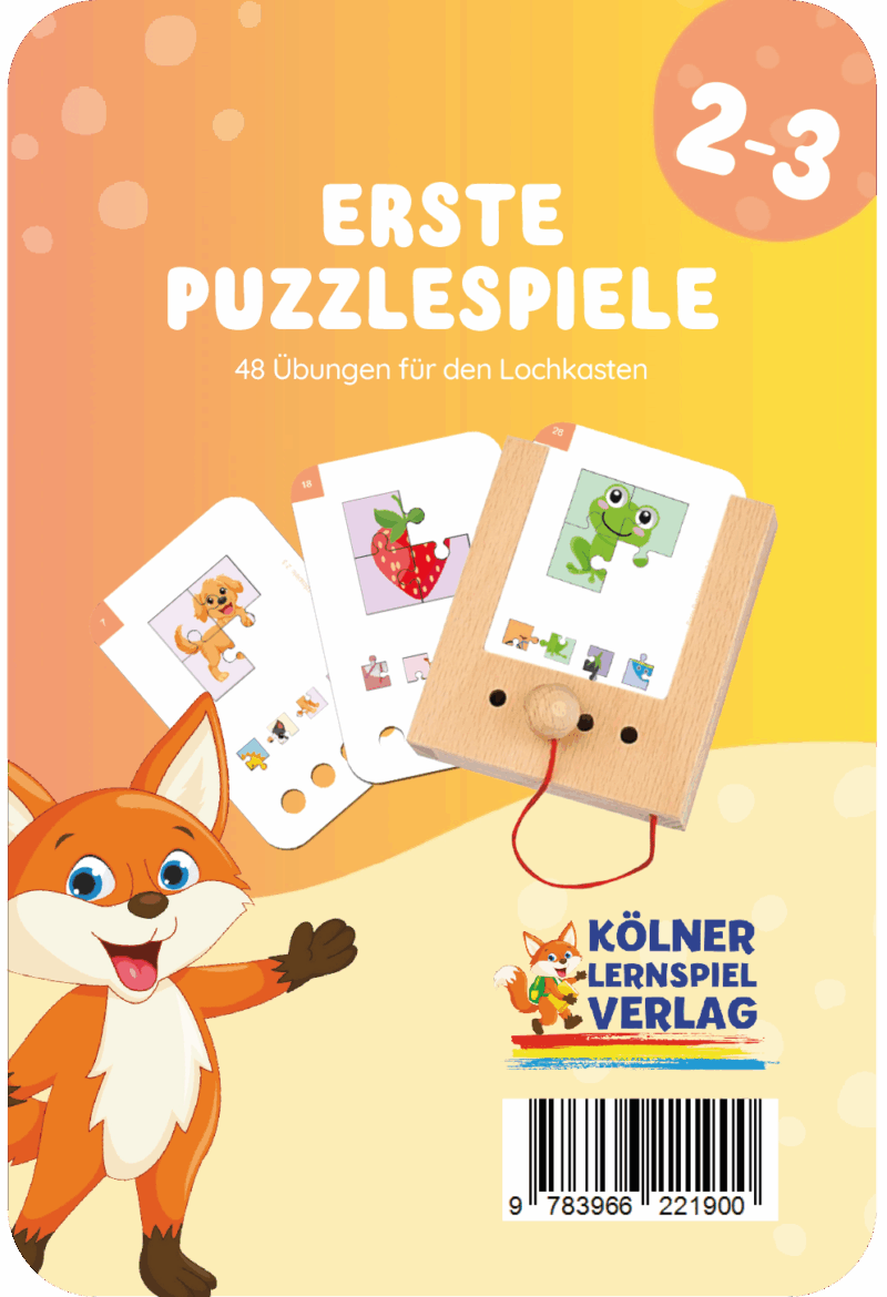 Kölner Lernspieverlag - Spiel Lochkasten (Erste Puzzlespiele)
