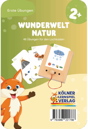 Kölner Lernspieverlag - Spiel Lochkasten (Erste Übungen - Wunderwelt Natur)
