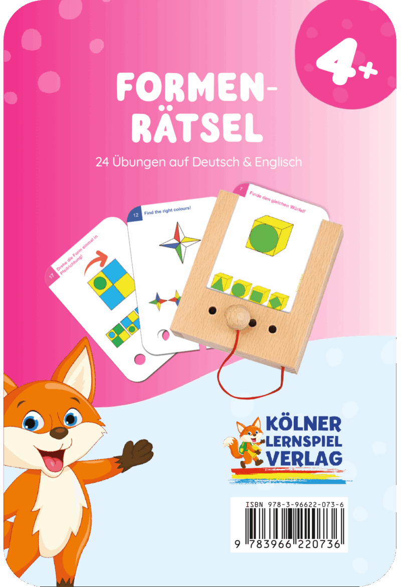 Kölner Lernspieverlag - Spiel Lochkasten (Formenrätsel)