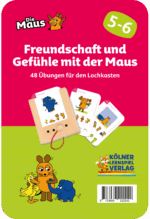 Kölner Lernspieverlag - Spiel Lochkasten (Freundschaft und Gefühle mit der Maus 5-6)
