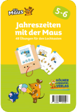 Kölner Lernspieverlag - Spiel Lochkasten (Jahreszeiten mit der Maus 5- 6)