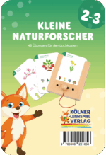 Kölner Lernspieverlag - Spiel Lochkasten (Kleine Naturforscher)
