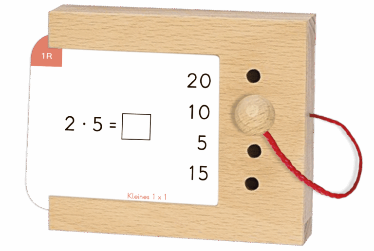 Kölner Lernspieverlag - Spiel Lochkasten (Kleines 1x1)