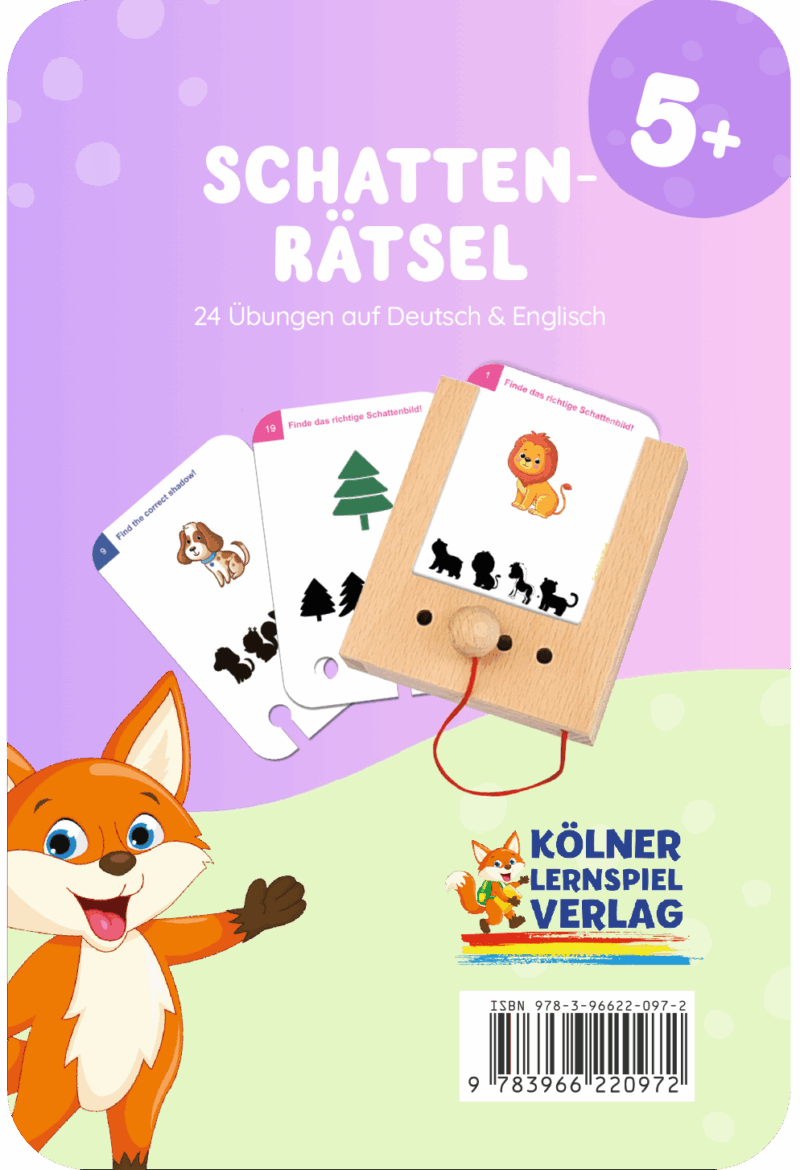 Kölner Lernspieverlag - Spiel Lochkasten (Schattenrätsel)