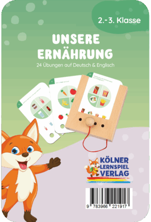 Kölner Lernspieverlag - Spiel Lochkasten (Unsere Ernährung)