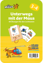 Kölner Lernspieverlag - Spiel Lochkasten (Unterwegs mit der Maus 3-4)