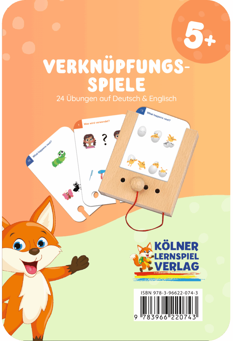 Kölner Lernspieverlag - Spiel Lochkasten (Verknüpfungsspiele)