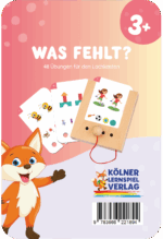 Kölner Lernspieverlag - Spiel Lochkasten (Was fehlt 3+)