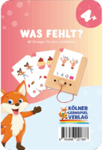 Kölner Lernspieverlag - Spiel Lochkasten (Was fehlt 4+)