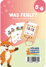 Kölner Lernspieverlag - Spiel Lochkasten (Was fehlt 5-6)