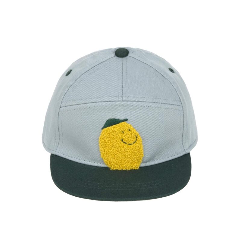 Lässig - Kinder Cap – Little Gang Zitrone Hellblau