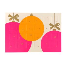 vonrike - ADVENTSKALENDER-GRUSSKARTE - Kugeln