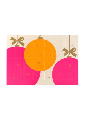 vonrike - ADVENTSKALENDER-GRUSSKARTE - Kugeln
