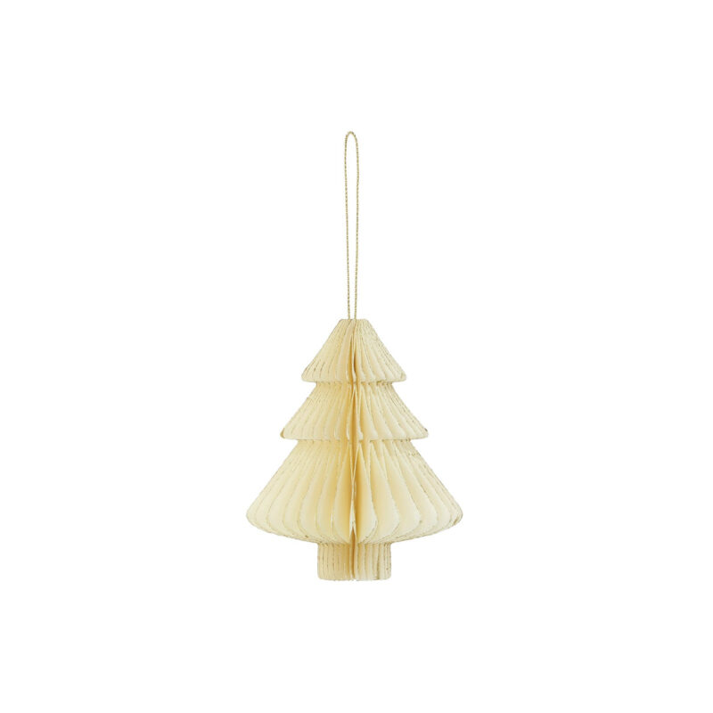 vonrike - ANHÄNGER WEIHNACHTSBAUM (creme)