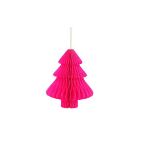 vonrike - ANHÄNGER WEIHNACHTSBAUM (neonpink)