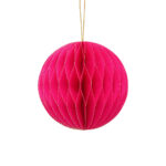 vonrike - ANHÄNGER WEIHNACHTSKUGEL (neonpink)