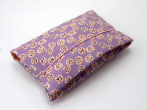 Windeltasche mit Namen "Happy Faces"