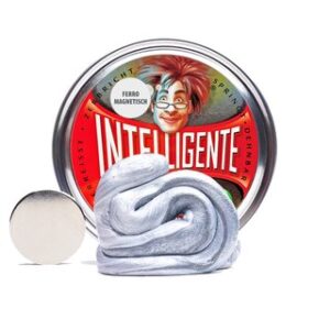 Intelligente Knete - Intelligente Knete groß - Ferromagnetisch - Silber inkl. Super-Magnet
