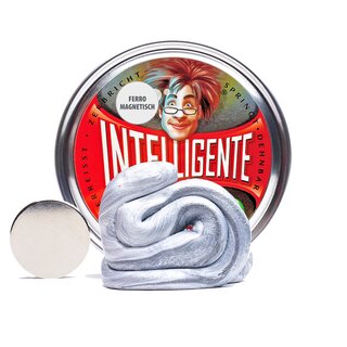 Intelligente Knete - Intelligente Knete groß - Ferromagnetisch - Silber inkl. Super-Magnet Intelligente Knete - Intelligente Knete groß - Ferromagnetisch - Silber inkl. Super-Magnet
