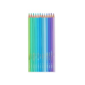 Legami - Set mit 12 Buntstiften Ocean Palette - Live Colourfully