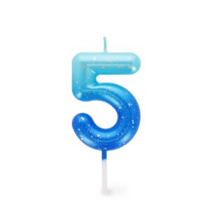 Legami - Tortenkerze Blau - Happy Birthday Candle (5)