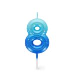 Legami - Tortenkerze Blau - Happy Birthday Candle (8)