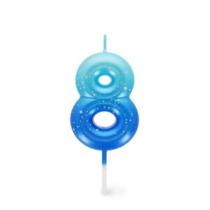 Legami - Tortenkerze Blau - Happy Birthday Candle (8)