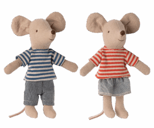 Maileg - LouiMax und Stella - kleine Geschwistermäuse