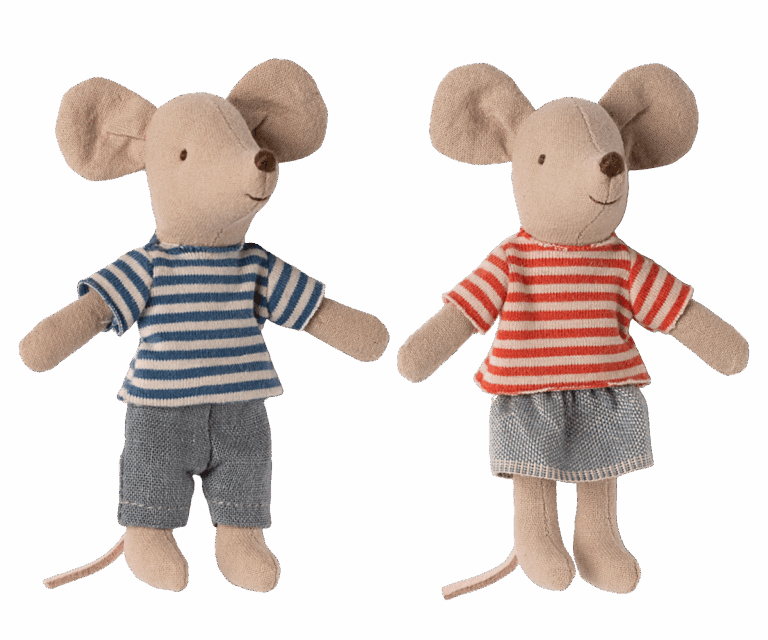 Maileg - LouiMax und Stella - kleine Geschwistermäuse