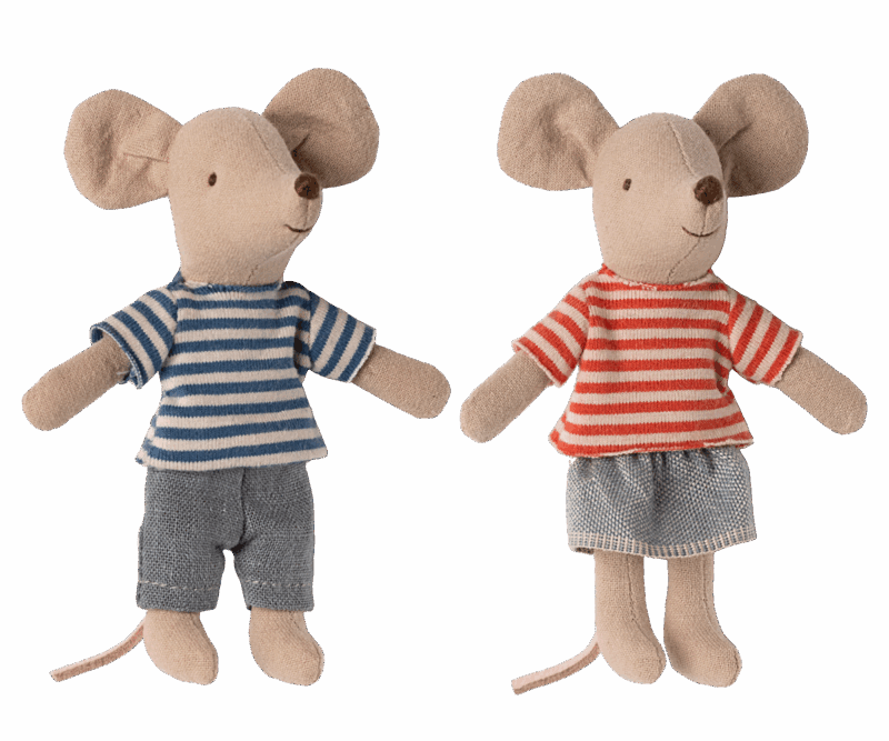 Maileg - LouiMax und Stella - kleine Geschwistermäuse