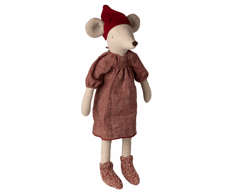 Maileg - Weihnachtsmaus Maxi Mädchen
