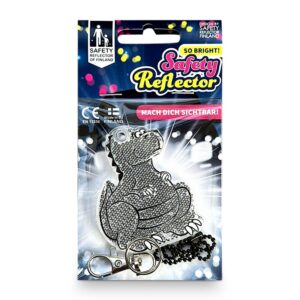 Safety Reflector - Reflektoren "Dinos" (weiß)