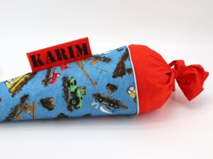 Schultüte "Baustelle"