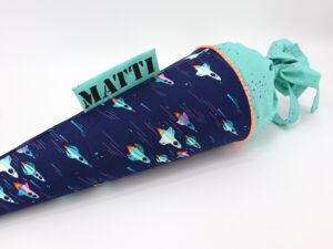 Schultüte "Spaceshuttle"