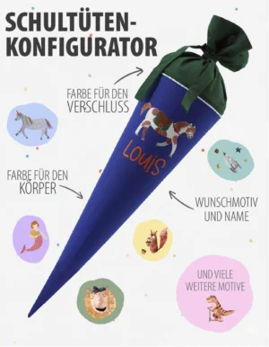 Schultütenkonfigurator – Deine ganz persönliche Schultüte