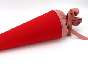 Schultüte "Rot/Blush"