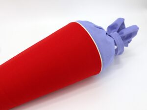 Schultüte "Rot/Flieder"