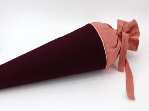 Schultüte "Aubergine/Blush"